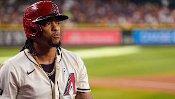 Arizona Diamondbacks infielder Ketel Marte. Mandatory Credit: Allan Henry-Imagn Images
