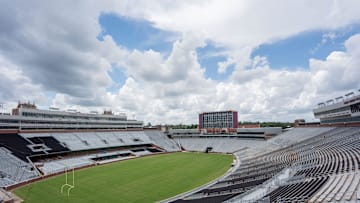 A view of the renovations being made to Doak Campbell Stadium as seen on Friday, July 18, 2025.