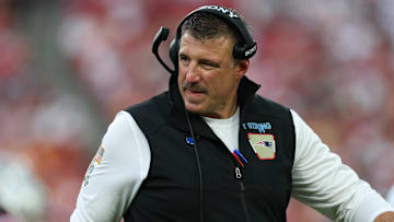 New England Patriots head coach Mike Vrabel