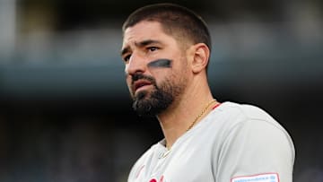 Philadelphia Phillies outfielder Nick Castellanos (8)