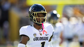 Oct 7, 2023; Tempe, Arizona, USA; Colorado Buffaloes cornerback Cormani McClain (1) against the