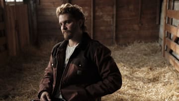 Luke Grimes photo shoot