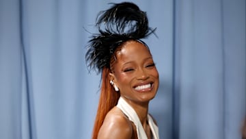 Keke Palmer attends the 2025 Met Gala Celebrating "Superfine: Tailoring Black Style" in New York City in May 2025.