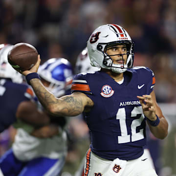 Auburn Tigers quarterback Ashton Daniels started last week against Kentucky.