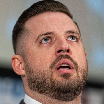 Florida State’s new head basketball coach Luke Loucks introduces himself, shares his beliefs and coaching style during a press conference Monday, March 10, 2025.
