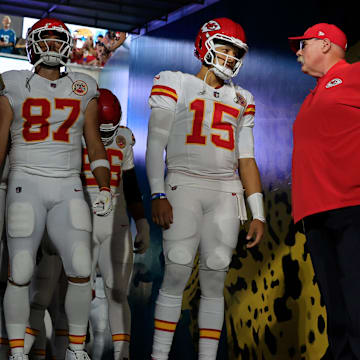 Travis Kelce, Patrick Mahomes and Andy Reid have never missed the playoffs. Right now they’re in danger of doing just that. 