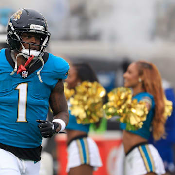 Travis Etienne Jr. and the Jacksonville Jaguars are favored against the New York Jets.