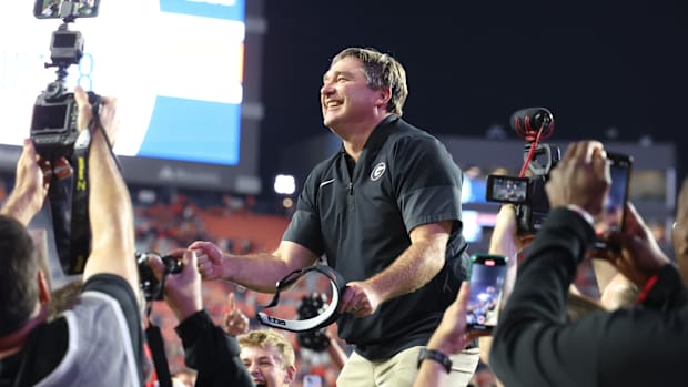  Georgia Bulldogs head coach Kirby Smart 