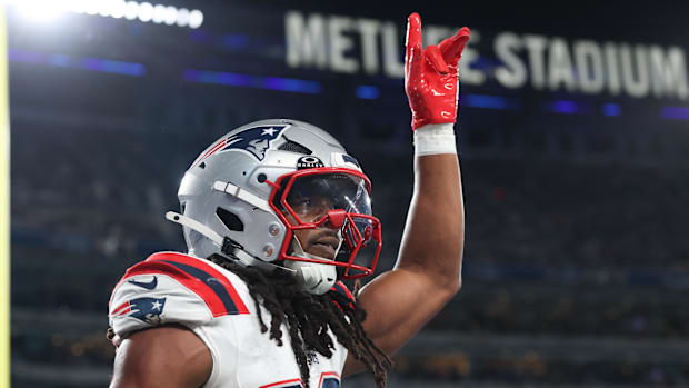 New England Patriots safety Kyle Dugger