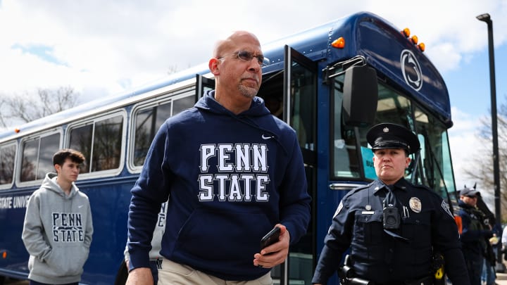 Penn State head coach James Franklin