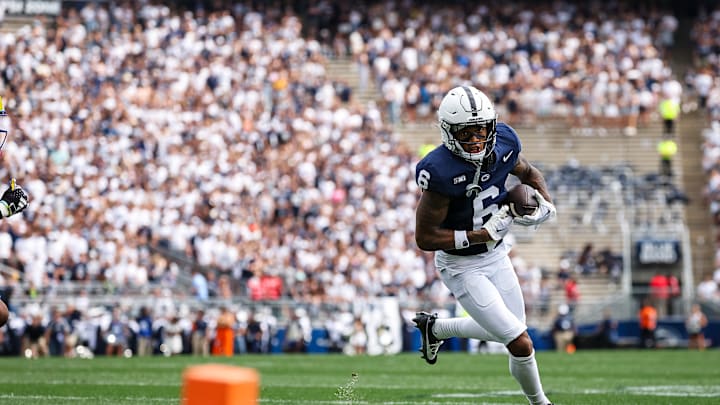 Penn State wide receiver Harrison Wallace III