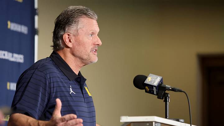 Michigan Football Hosts Press Conference Introducing New Head Coach Kyle Whittingham