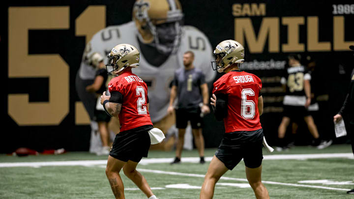 New Orleans Saints-Spencer Rattler, Tyler Shough