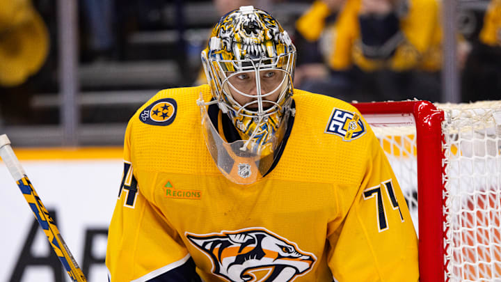 Vancouver Canucks v Nashville Predators - Game Four