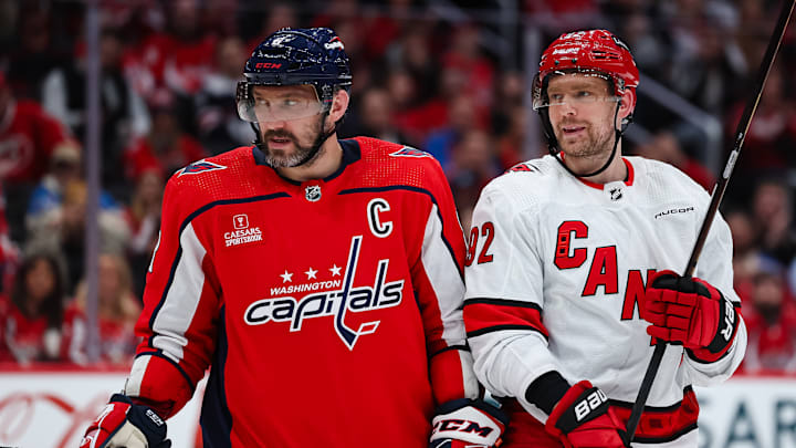 Alex Ovechkin, Evgeny Kuznetsov, Washington Capitals 