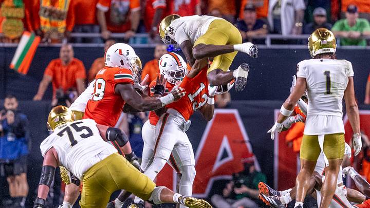 COLLEGE FOOTBALL: AUG 31 Notre Dame at Miami