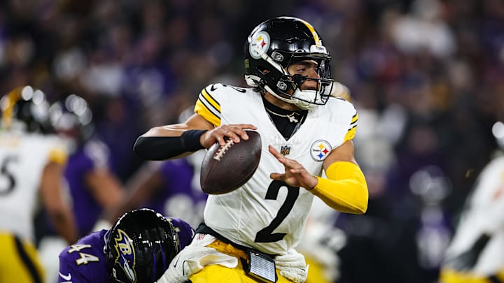 Justin Fields, Marlon Humphrey, Pittsburgh Steelers, Baltimore Ravens