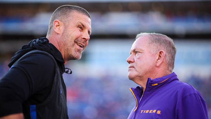 Brian Kelly, Billy Napier, LSU Tigers, Florida Gators