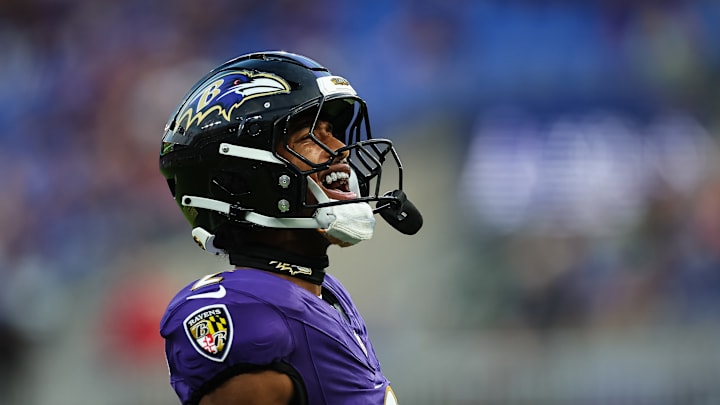 Baltimore Ravens rookie cornerback Nate Wiggins