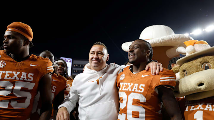 No. 3 Texas advanced to the quarterfinals of the College Football Playoffs with a 38-24 victory over No. 13 Clemson on Saturday, Dec. 21, 2024, in Austin, Texas. The Longhorns will face Arizona State in the Peach Bowl on New Year's Day.