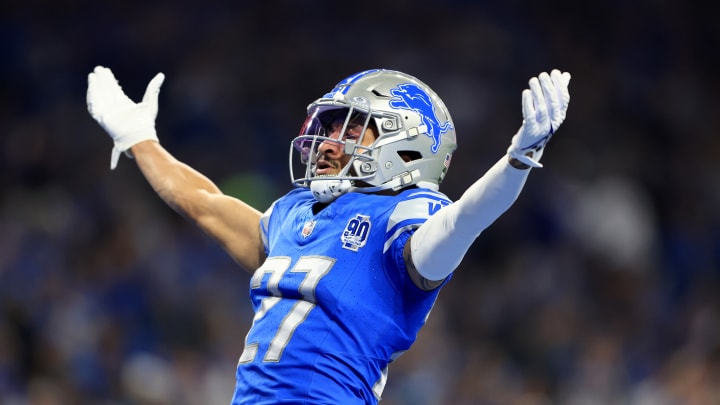 Detroit Lions cornerback Chase Lucas (27)