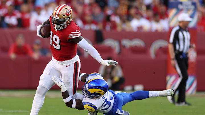 Los Angeles Rams Nick Scott v San Francisco 49ers Deebo Samuel