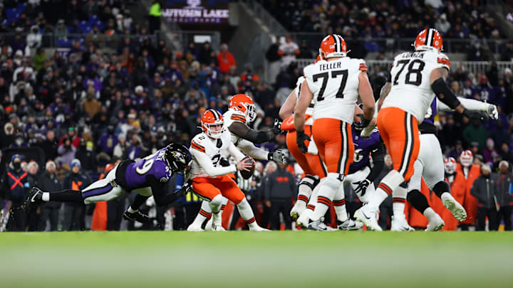 Cleveland Browns v Baltimore Ravens