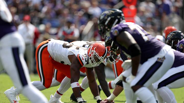 Myles Garrett: Cleveland Browns v Baltimore Ravens - NFL 2025