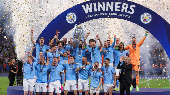 Man City are the Champions League holders