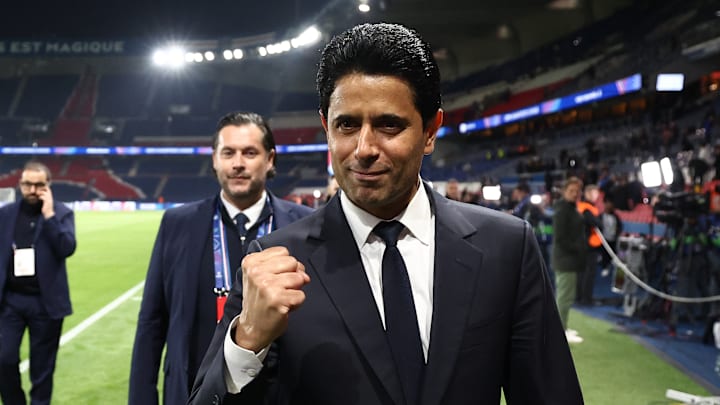 Nasser Al-Khelaifi a parlé du match face au FC Barcelone. Nasser Al-Khelaifi a parlé du match face au FC Barcelone.