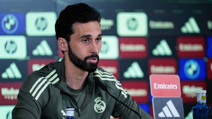 Alvaro Arbeloa Press Conference For Real Madrid - Laliga Ea Sports