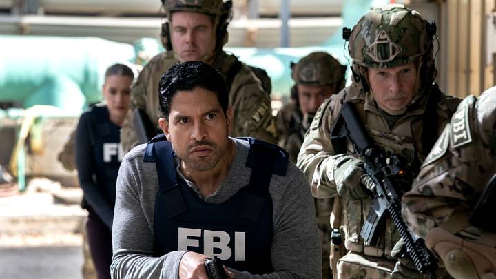 Adam Rodriguez as Luke Alvez in Criminal Minds: Evolution, episode 10, season 18 streaming on Paramount+, 2025. Photo Credit: Michael Yarish/Paramount+