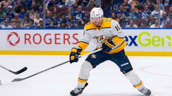 Colton Sissons #10 Nashville Predators