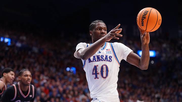 Kansas Jayhawks forward Flory Bidunga (40) 