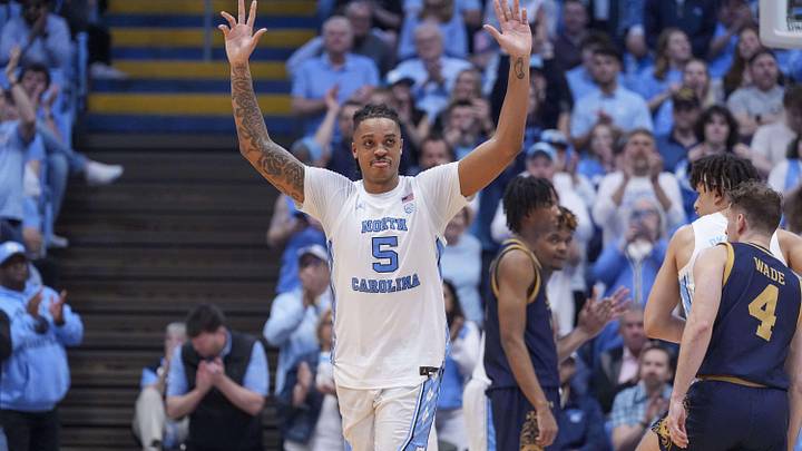 Mar 5, 2024; Chapel Hill, North Carolina, USA; North Carolina Tar Heels forward Armando Bacot (5)