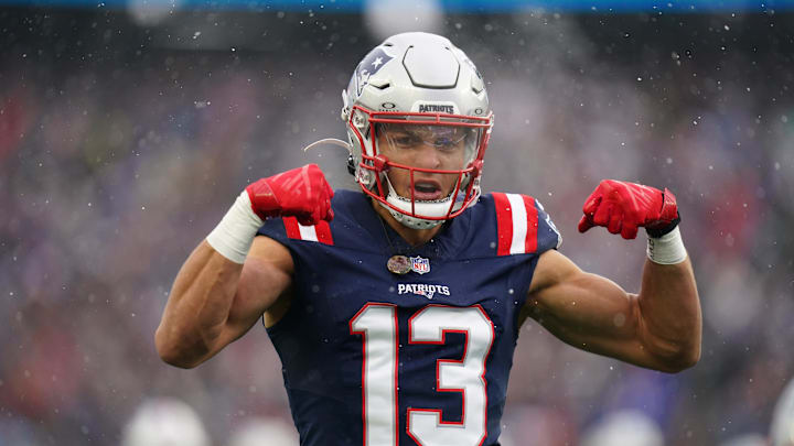 New England Patriots wide receiver Mack Hollins 