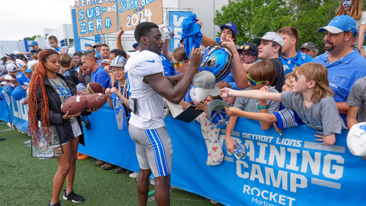 Detroit Lions CB Terrion Arnold.