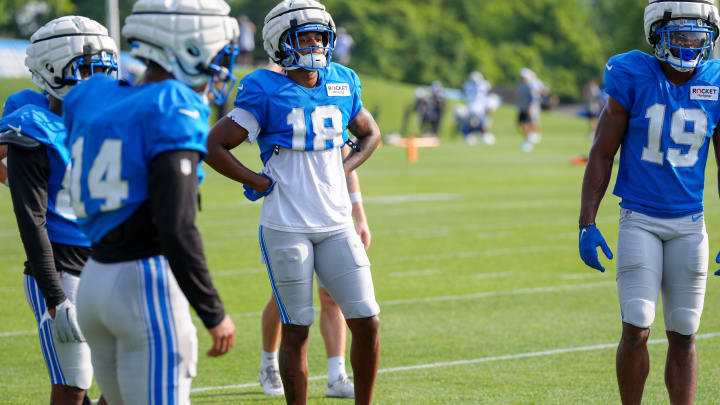 Detroit Lions WR Antoine Green.