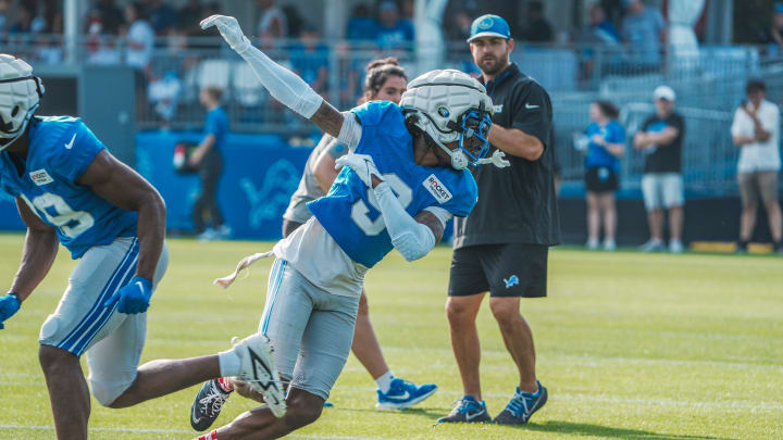 Detroit Lions WR Jameson Williams.