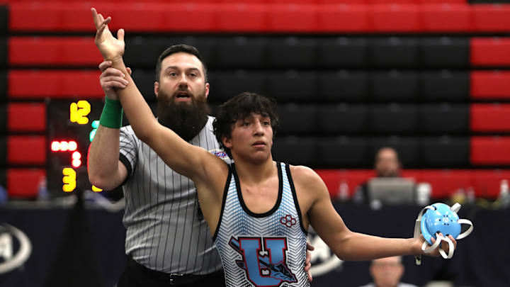 Union County (Kentucky) wrestler Jayden Raney won his second straight U.S. Open championship, following last year's U17 title with a crown in the Senior Division. Union County (Kentucky) wrestler Jayden Raney won his second straight U.S. Open championship, following last year's U17 title with a crown in the Senior Division.