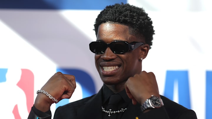 VJ Edgecombe at the 2025 NBA Draft