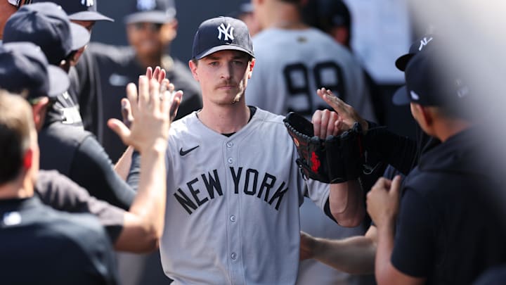 New York Yankees starting pitcher Max Fried has led the team to a 6-0 record in his starts. New York Yankees starting pitcher Max Fried has led the team to a 6-0 record in his starts.
