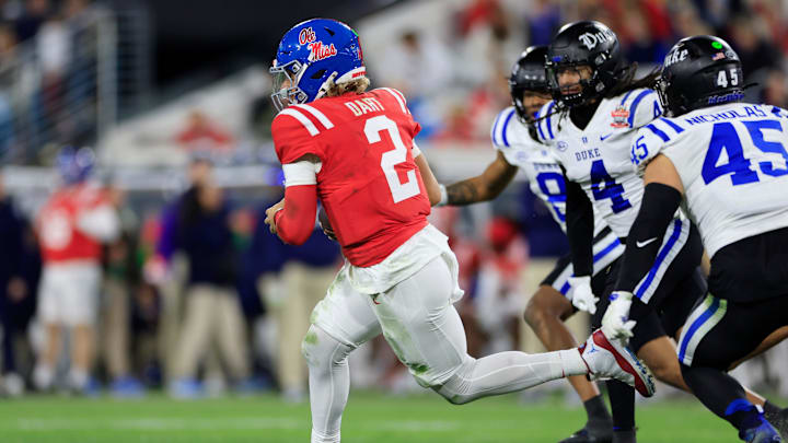 Could QB Jaxson Dart Return For Another Year With Ole Miss Football?
