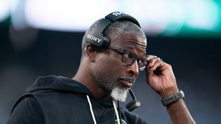 New York Jets head coach Aaron Glenn
