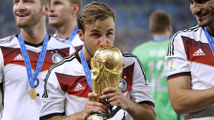 Mario Gotze was the match winner in the 2014 World Cup final.