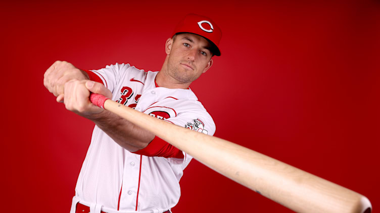 Cincinnati Reds infielder Jason Vosler