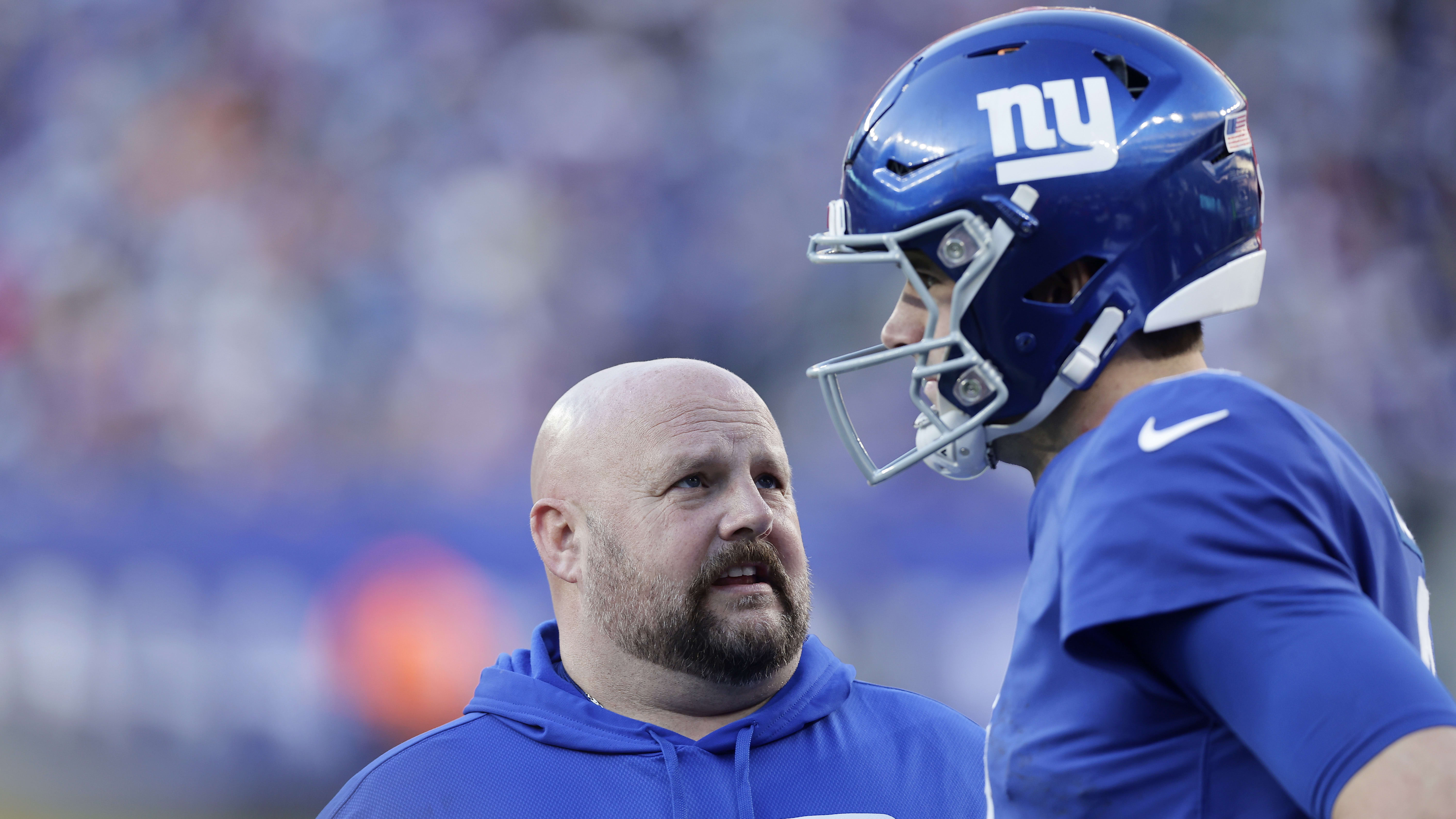 Brian Daboll, Daniel Jones | Jim McIsaac/GettyImages