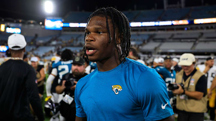 Jacksonville Jaguars rookie Travis Hunter and his wife announced the birth of their son with a YouTube video. Jacksonville Jaguars rookie Travis Hunter and his wife announced the birth of their son with a YouTube video.