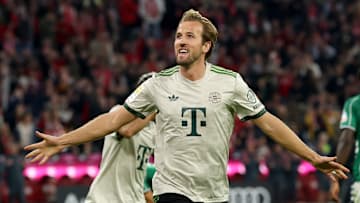 Harry Kane is loving life in Munich.