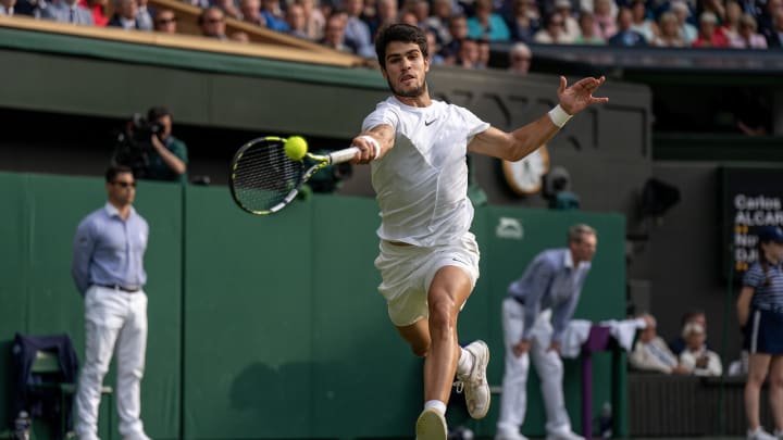 Alcaraz enters Wimbledon as the reigning champion and favorite after winning Roland Garros.
